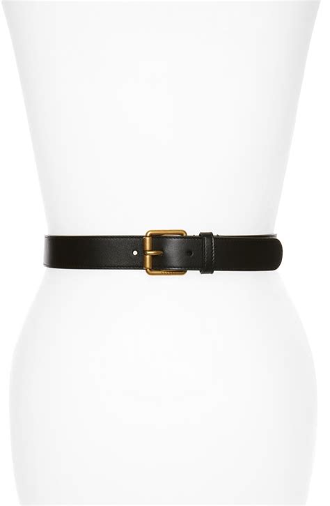 gucci calfskin belt black on black|gucci leather belt.